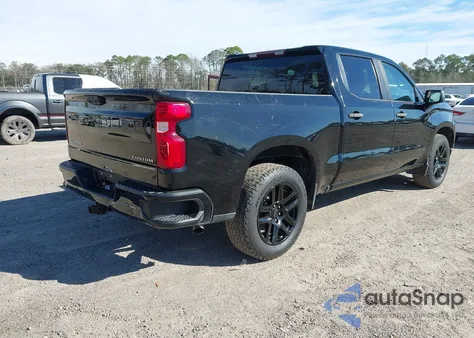 2022 Chevrolet Silverado 1500 2Wd Short Bed Custom from USA, damaged, VIN 3GCPABEK1NG525444